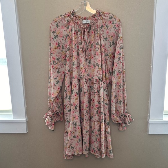 Dress Forum Dresses & Skirts - Dress Forum Los Angeles Women’s Floral Sheer Tiered Dress Size Large